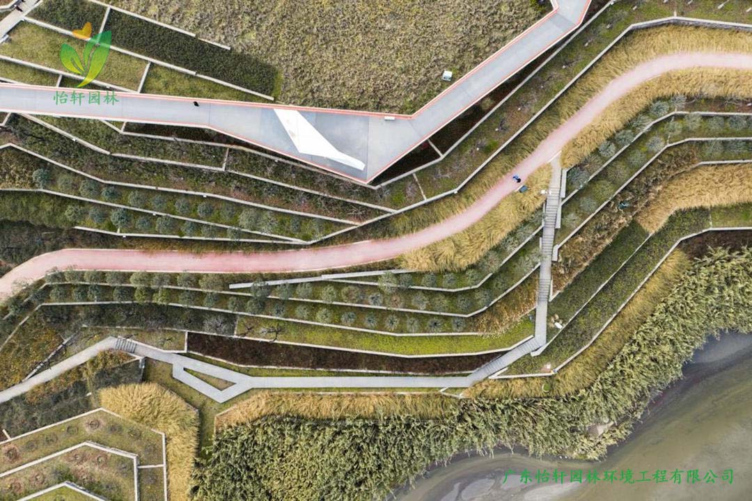西安皂河生態公園景觀設計改造效果圖