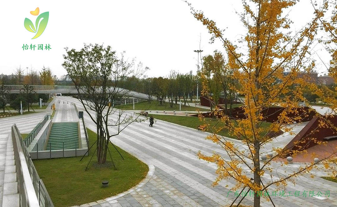 江蘇省揚州李寧體育公園景觀設計案例效果圖